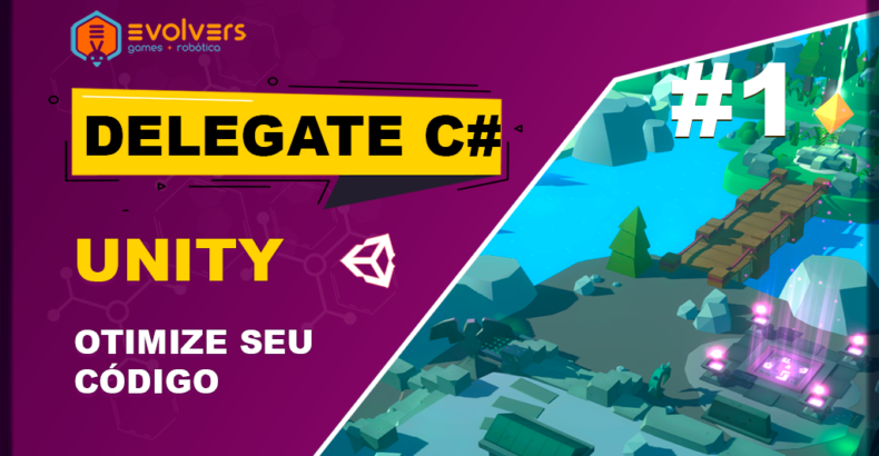 Usando Delegate C# | Unity