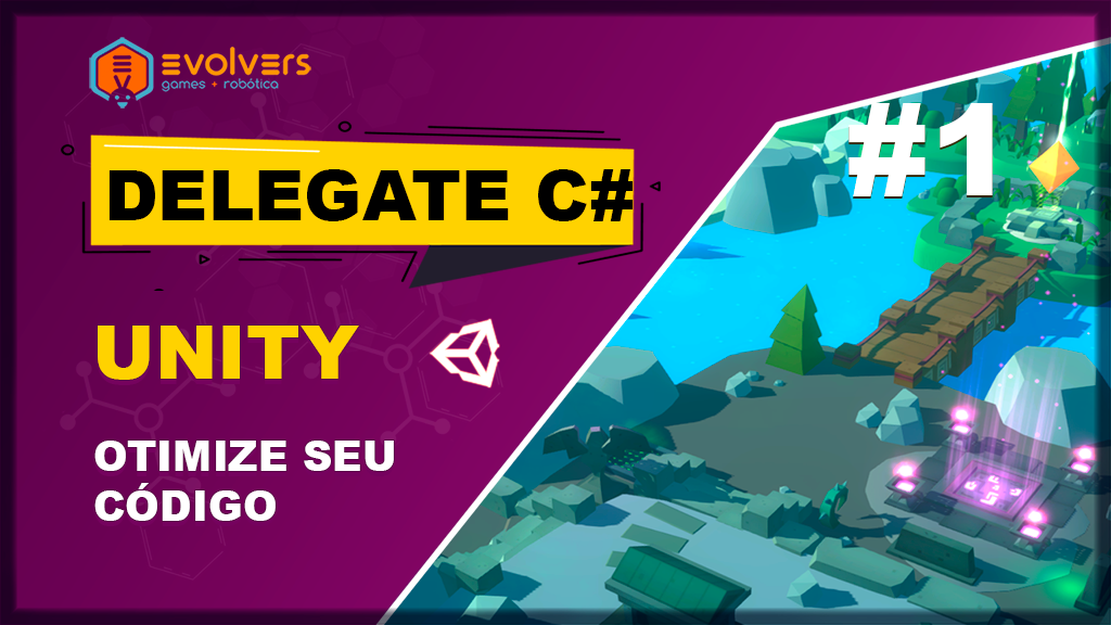 Usando Delegate C# | Unity
