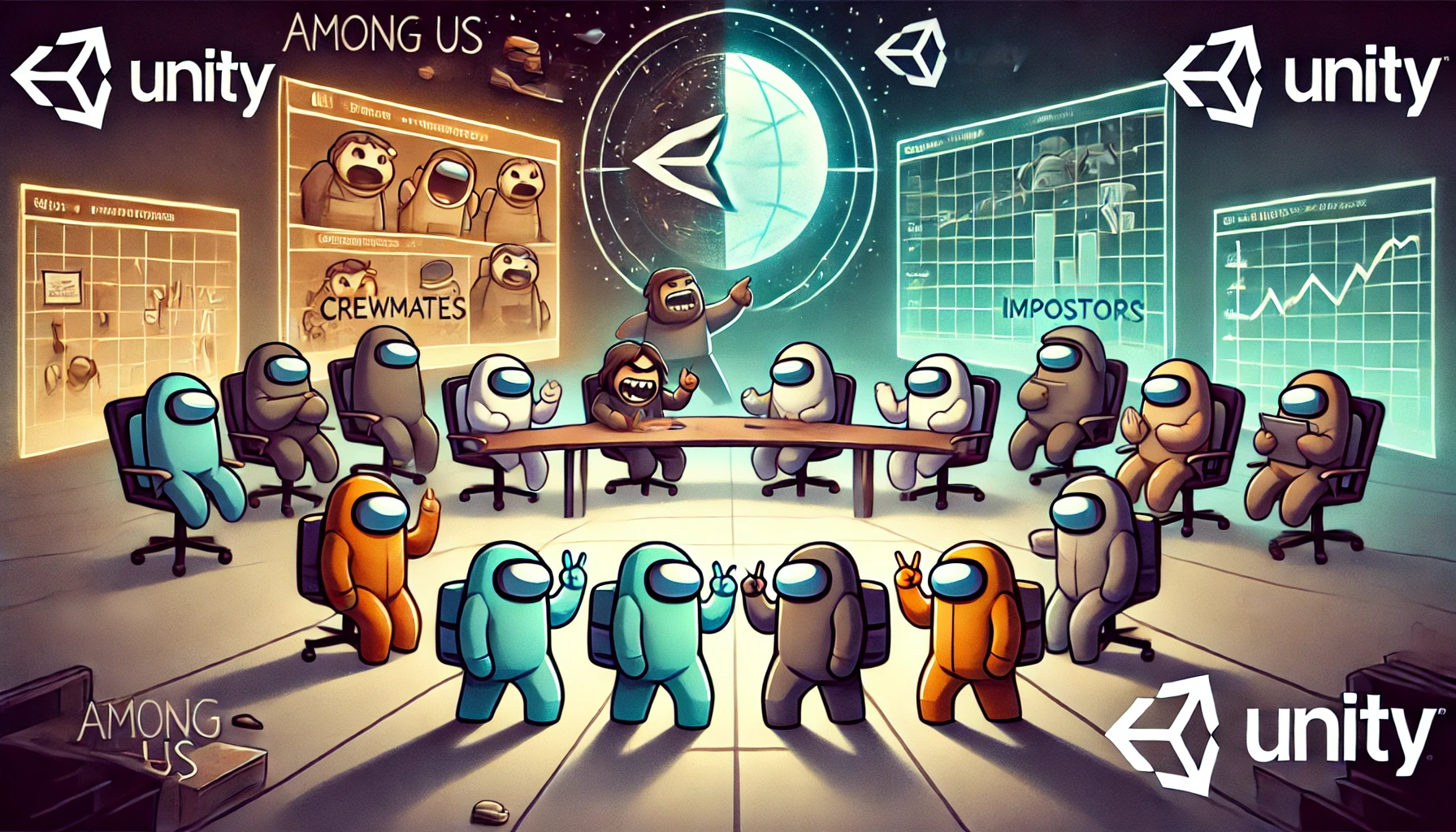 Among Us e Unity: Como Uma Pequena Nave Espacial Conquistou o Mundo